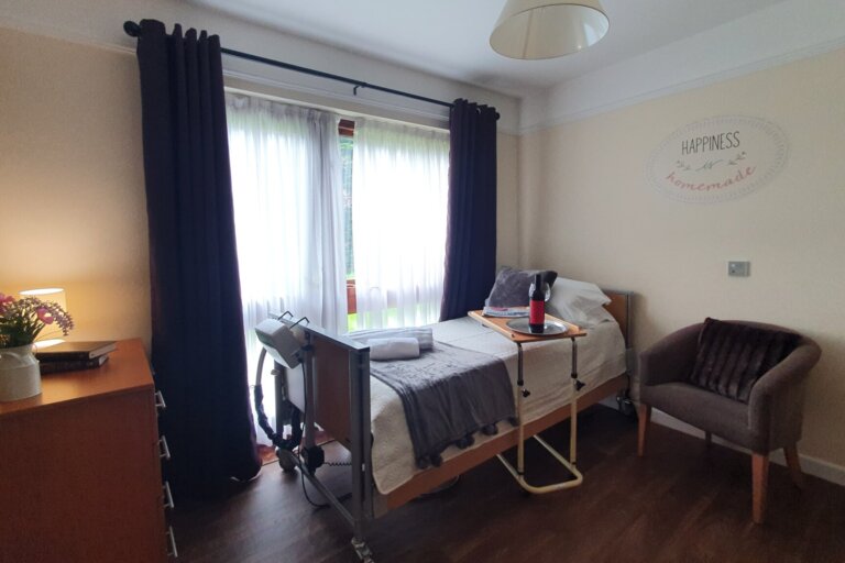A bedroom at Maple Lodge Care Home in Catterick