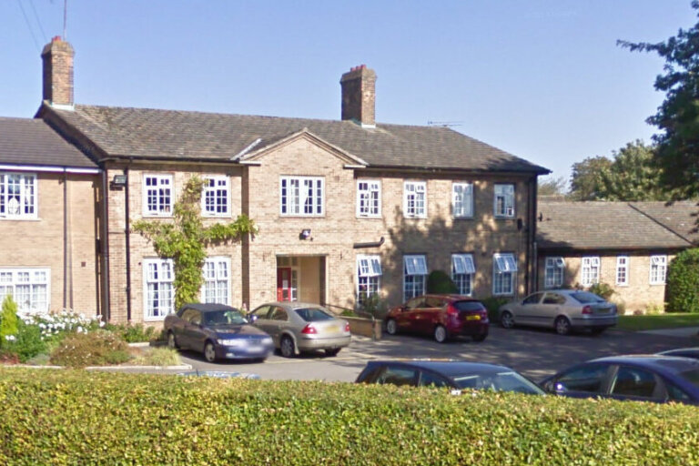 The popular care home, The Limes in Driffield has ample parking for visitors.