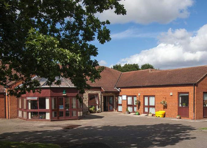 The car park at Maple Lodge Care Home in Catterick