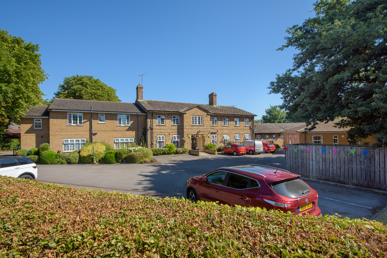 Image of The Limes Care Home and its spacious car park, located in Driffield, showcasing convenient access and welcoming facilities.