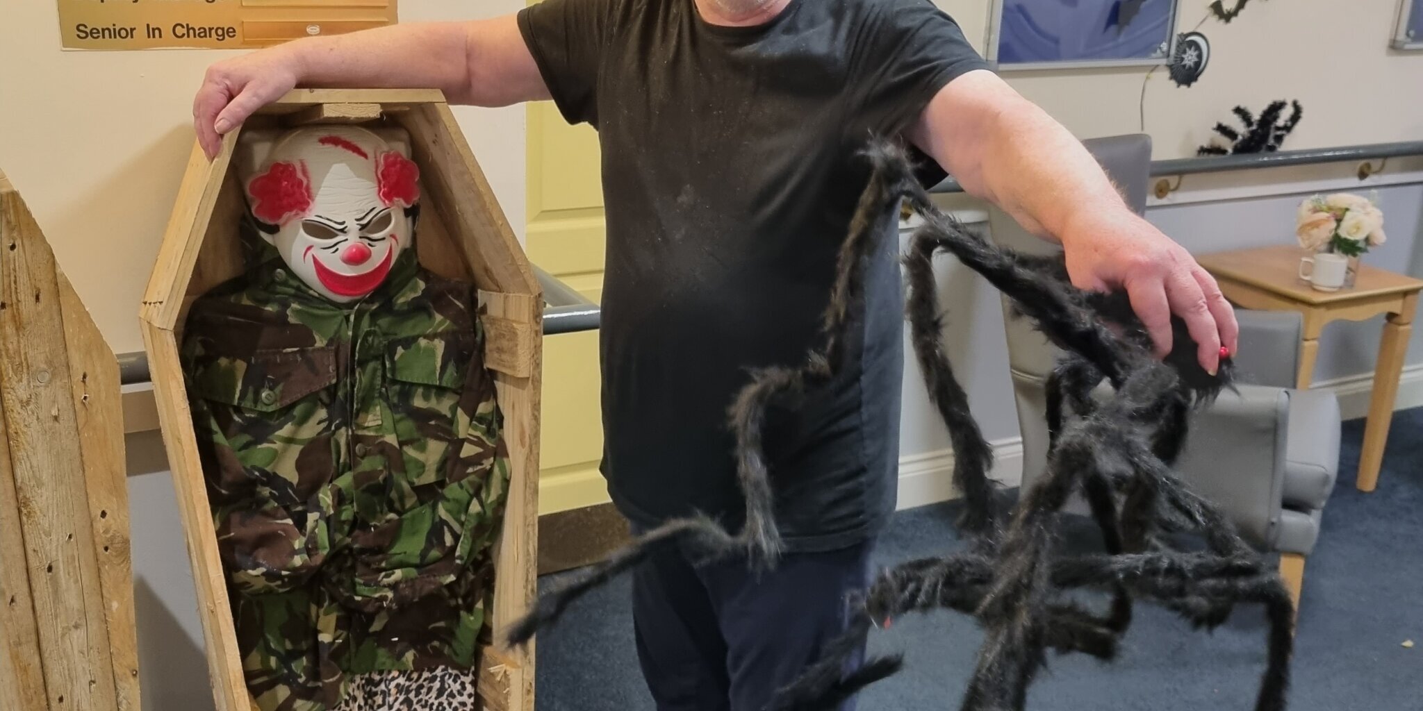 20231003_115628 whether youβre a resident, a family member, a friend, or just someone who loves a good Halloween spectacle, come on down to The Lawns Care Home and join in the spooky fun