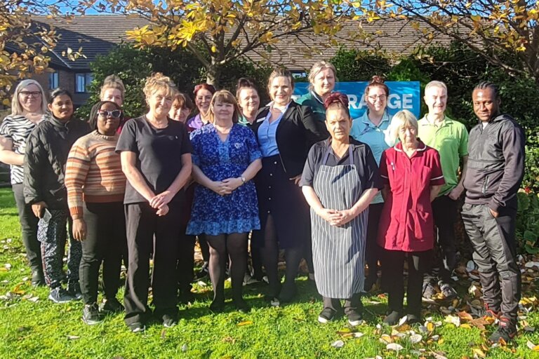 The care team at The Grange Care Home in Darlington recently came together for a photo session, capturing the spirit and dedication of our staff.