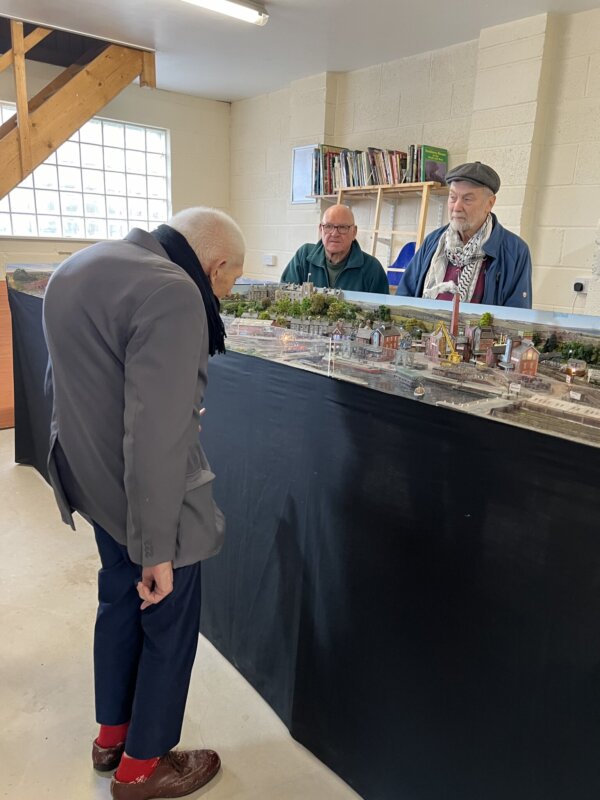 3edward211123 A true train enthusiast and former railway worker, Edward, along with our fantastic Activity Coordinator Michelle, visited the Carlton Railway Society to explore their mesmerising model trains.