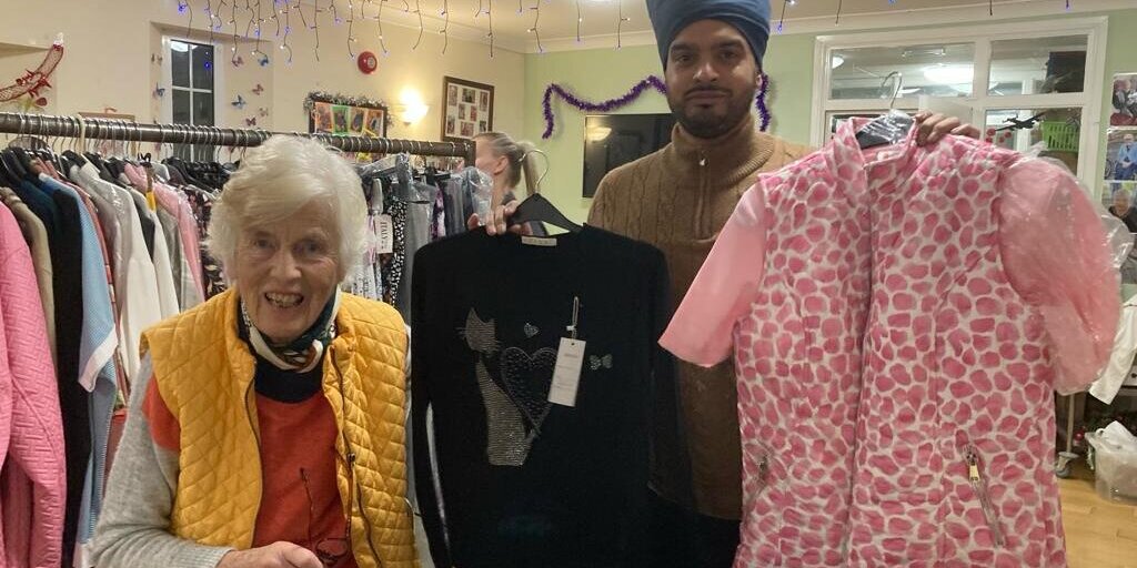IMG-20231127-WA0002 The residents at The Limes Care Home were treated to a special visit by local retailer Ralph Singh from 'Best Buy Clothing' during his seasonal rounds.