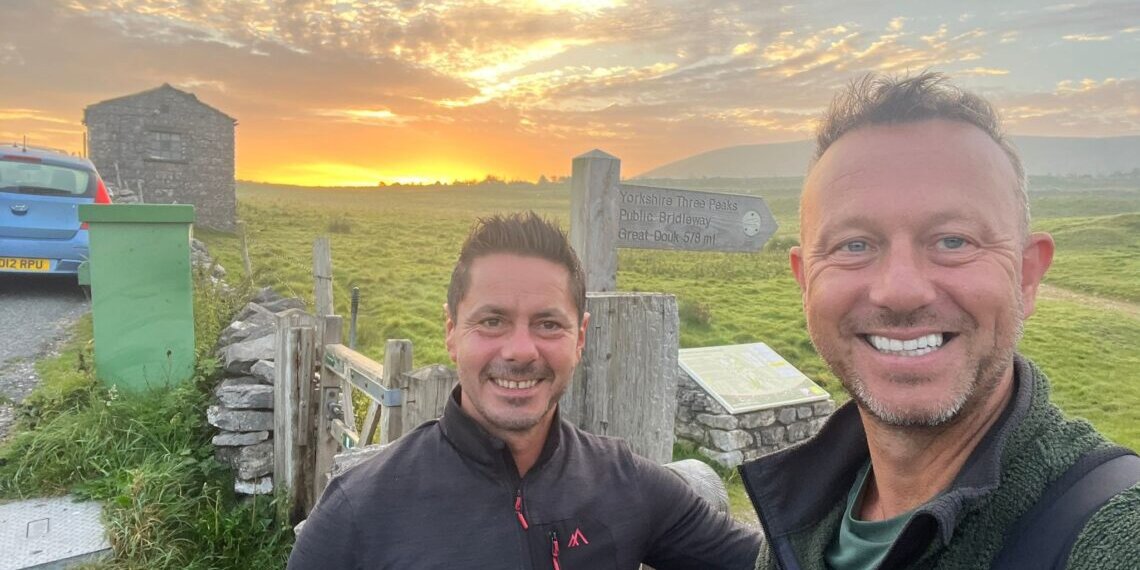 rich-price-left-rich-hoggart-2-1-1140×855 Richard Price (L) and Richard Hoggart (R) before their their climb.