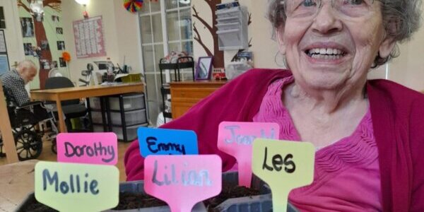 Residents at The Limes Care Home in Driffield enjoy the benefits of gardening
