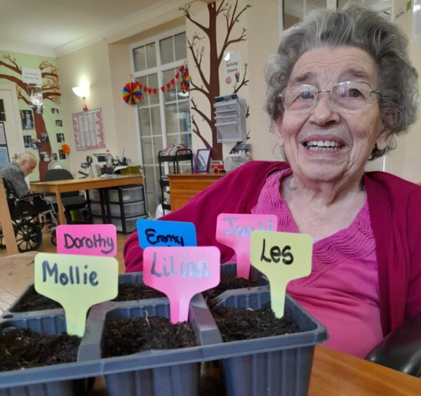 Chelsea Flower Show inspires residents at The Limes Care Home in Driffield to enjoy the benefits of gardening Residents at The Limes Care Home in Driffield enjoy the benefits of gardening