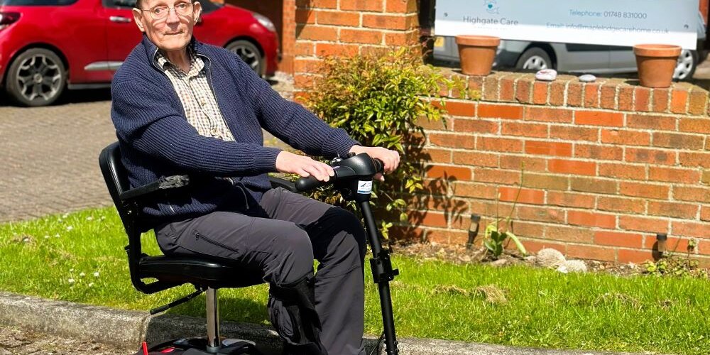 Mark a vetran living at Maple Lodge Since settling into Maple Lodge Care home on May 10, 2023, Mark, a former Royal Dragoon Guards commander, has embraced his new chapter with the same courage he exhibited throughout his military career.