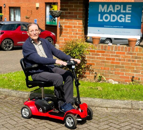 Mark a vetran living at Maple Lodge Since settling into Maple Lodge Care home on May 10, 2023, Mark, a former Royal Dragoon Guards commander, has embraced his new chapter with the same courage he exhibited throughout his military career.