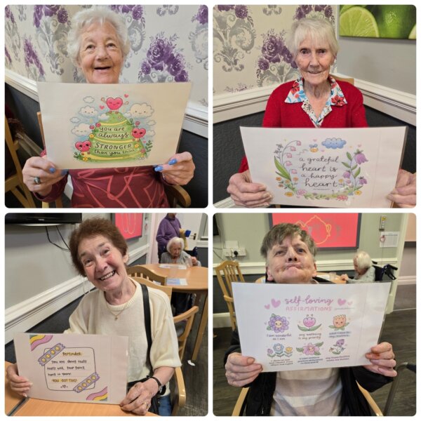 Positive affirmations at Foresters Lodge Care Home enhance resident well-being by fostering optimism and boosting self-esteem Positive affirmations at Foresters Lodge Care Home enhance resident well-being by fostering optimism and boosting self-esteem