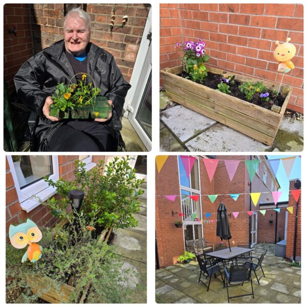 This week at Bridlington's Foresters Lodge Care the residents have been soaking up the beautiful sunshine and embracing National Gardening Week with enthusiasm!