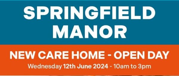 Springfield Manor – Public Open Day – Wed 12th Jun Join us at Springfield Manor Care Home's Open Day on June 12th to explore our exceptional care services and state-of-the-art facilities in Stoke-on-Trent.