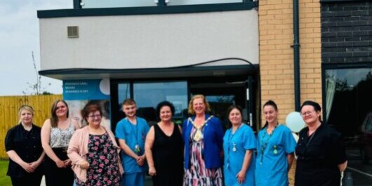 Springfield Manor Care Team June 2024 Springfield Manor Care Home, opened by the Lord Mayor, offers state-of-the-art, eco-friendly, person-centred care including dementia and complex care in Staffordshire