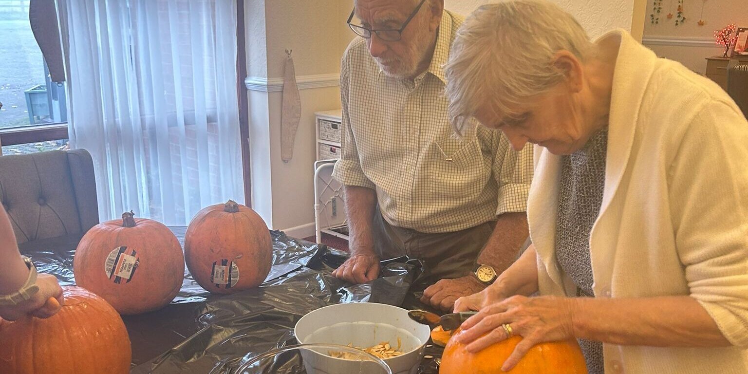 IMG-20241025-WA0011 Celebrate Halloween fun at Maple Lodge Care Home with creative pumpkin carving and joyful community activities for residents.