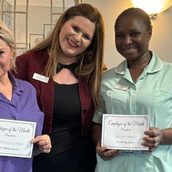 At The Grange Care Home in Darlington, it’s not just about care—it’s about connection, compassion, and community. This month, we celebrated two remarkable team members who embody everything that makes The Grange special.