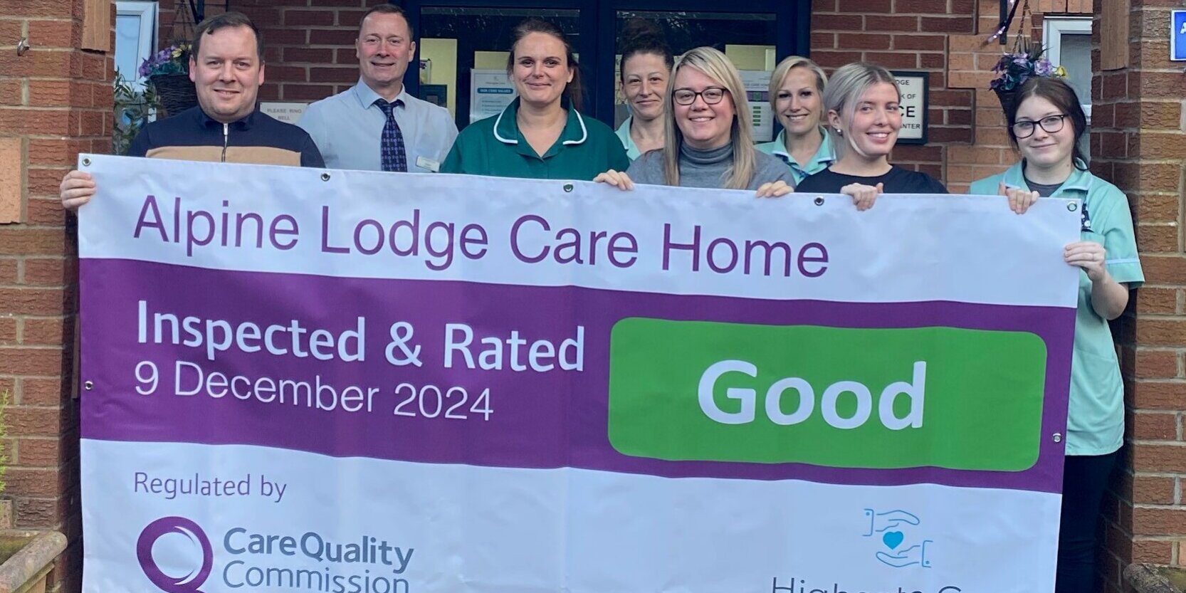 Alpine Lodge Care Home celebrates! We are delighted to share that Alpine Lodge Care Home, part of the Highgate Care group, has achieved a ‘Good’ rating from the Care Quality Commission (CQC)