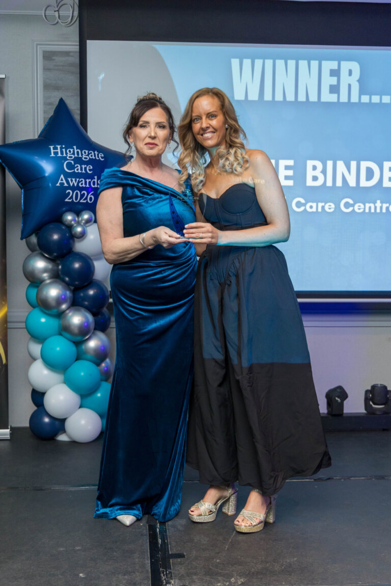 Marie Binder Highfield Care Centre Highgate Care Awards